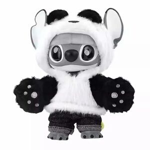 Disney Miniso Stitch GenZ Street Collection Panda Vinyl Plush